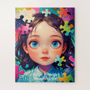 Whimsical en speels ontwerp voor kinderen legpuzzel