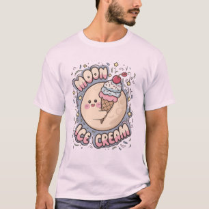 Whimsical en Sweet Fun Ice Cream T-Shirt
