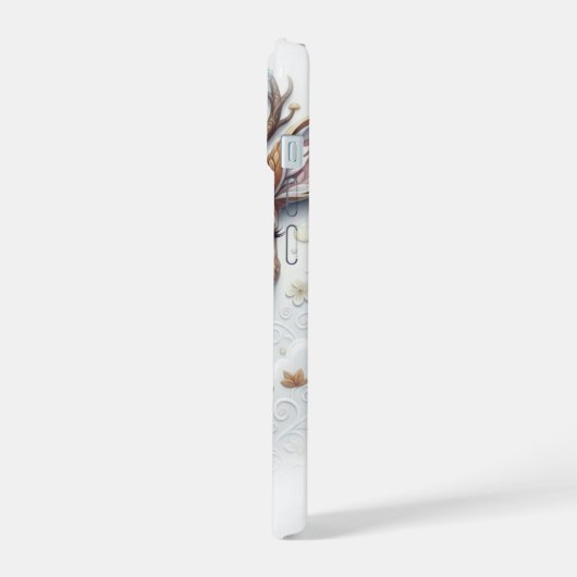 Whimsical Enchanted Fawn Portrait (Côté gauche)