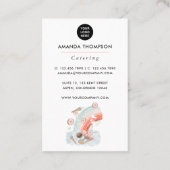 Whimsical Event Catering Visitekaartje (Achterkant)