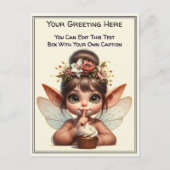 Whimsical Everyday Sentiment Storybook Fairy Briefkaart (Voorkant)
