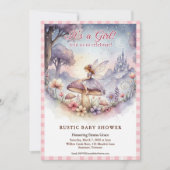 Whimsical Fairy Baby Shower Invitation (Devant)