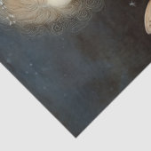 Whimsical Fairy & Dandelion Magical Decoupage Art Tissuepapier (Detail)