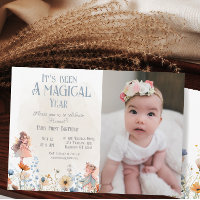 Whimsical Fairy eerste magische verjaardag foto