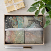 Whimsical Fairy Faces Scrapbooking Mixed Media 3 Tissuepapier (Geschenk)