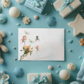 Whimsical Fairy garden bébé invitation Card