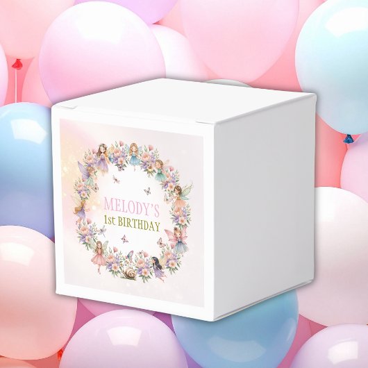 Whimsical fairy garden Hershey's Candy Favors Bedankdoosjes