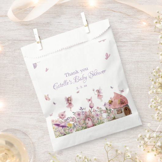 Whimsical Fairytale Baby shower Favoriser les sacs (Coupé)