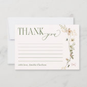 Whimsical Fairytale Garden & Bows Dank u wel Bedankkaart (Voorkant)