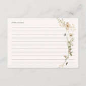 Whimsical Fairytale Garden & Bows Recept Informatiekaartje (Achterkant)