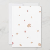 Whimsical Fall Gathering Invitation Kaart (Achterkant)