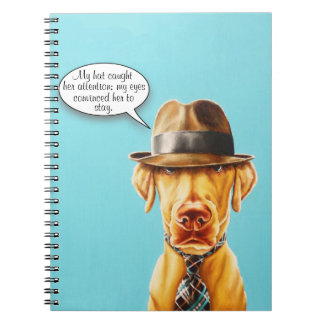 Whimsical Fancy Dog Notitieboek