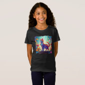 Whimsical Fantasy Cat Tshirt (Voorkant volledig)