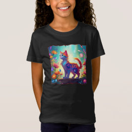 Whimsical Fantasy Cat Tshirt