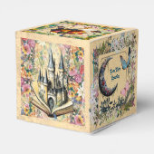 Whimsical Fantasy Garden Baby doucheTafel Confetti Bedankdoosjes (Achterkant)