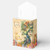 Whimsical Fantasy Garden Baby doucheTafel Confetti Bedankdoosjes (Geopend)