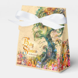 Whimsical Fantasy Garden Baby doucheTafel Confetti Bedankdoosjes