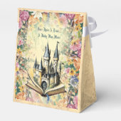 Whimsical Fantasy Garden Baby doucheTafel Confetti Bedankdoosjes (Achterkant)