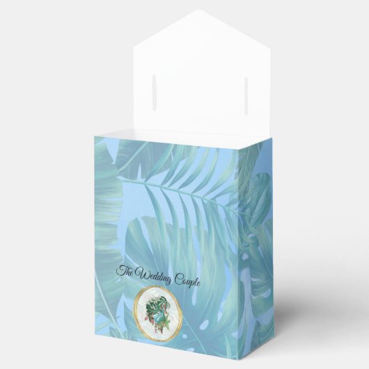 Whimsical Fantasy World met een tropische smaak Bedankdoosjes (Geopend)