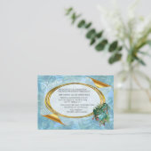 Whimsical Fantasy World met een tropische smaak Informatiekaartje (Staand voorkant)