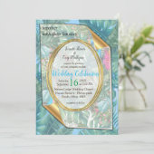 Whimsical Fantasy World met een tropische smaak Kaart (Staand voorkant)