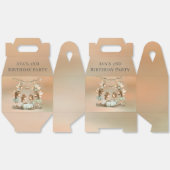 Whimsical  feeën meisje verjaardagsfeestje bedankdoosjes (Ongevouwen)