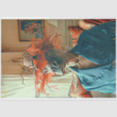 Whimsical Flamboyant Hippo Decoupage Tissuepapier (Voorkant)