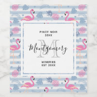 Whimsical Flamingo & Pineapple Pattern Making