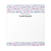 Whimsical Flamingo & Pineapple Pattern