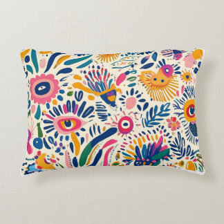 Whimsical Flora Dream Coussin
