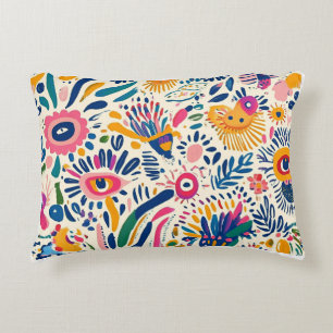 Whimsical Flora Dream Pillow Accent Kussen