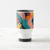 Whimsical Floral Flow Mug (Centre)