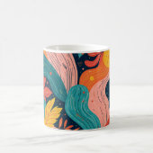 Whimsical Floral Flow Mug (Centre)