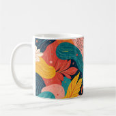 Whimsical Floral Flow Mug (Gauche)