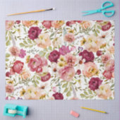 Whimsical Floral  geïnspireerd Tissuepapier (Craft)