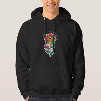 Whimsical Floral "Gelukkig Nieuwjaar Welkom 2025" Hoodie