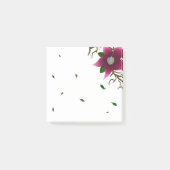 Whimsical Flower and Falling Leaves Post-it® Notes (Voorkant)