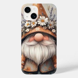 Whimsical Flower Gnome: Schattige Waterverf kunst Case-Mate iPhone 14 Hoesje