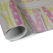 Whimsical Flowered Wrapping Paper Cadeaupapier (Rol Hoek)