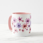 Whimsical Flowers Mok (Voorkant links)