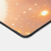 Whimsical Fluffy Duckling Santa Hat Holiday Snow (Coin)