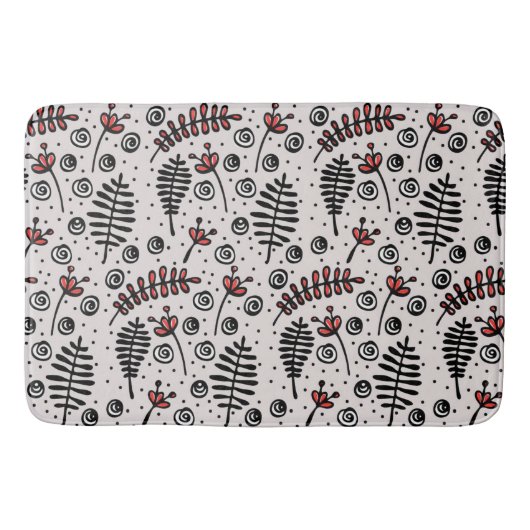 Whimsical Foliage Badmat (Voorkant)