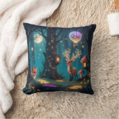 Whimsical Forest Adventure Pillow Hoesje Kussen (Deken)