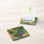 Whimsical Forest Animals Art Bier Onderzetter (Rechterzijde)