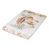 Whimsical Forest Mushroom  letter Boerderij Badmat (Gekanteld)