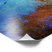 Whimsical Forest Scene Foto Afdruk (Hoek)