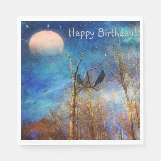 Whimsical Forest Scene Servet (Voorkant)