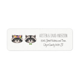 Whimsical Forest wasberen rustieke bruiloft Etiket