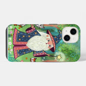Whimsical Forest Wizard Soft Hoesje iPhone Hoesje (Achterkant horizontaal)