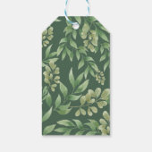 Whimsical Forest Woodland Animals Dank je Cadeaulabel (Achterkant)